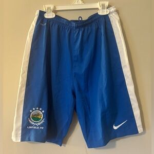 Nike Linfield FC Football Soccer Shorts 448260-463 Youth XL